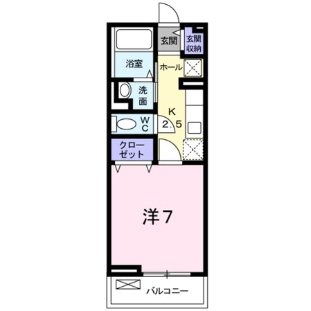 エレガント高松の物件間取画像